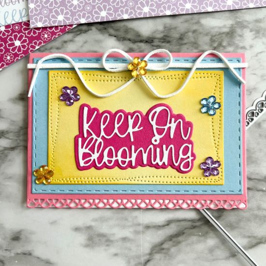 Keep On Blooming Card
