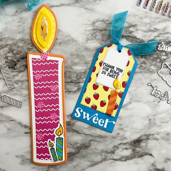 Keywords: CandleSlimlineFold GiftTags