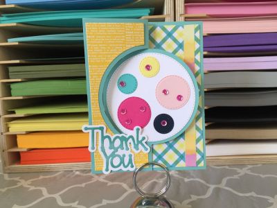 Polka Dot Thank You
