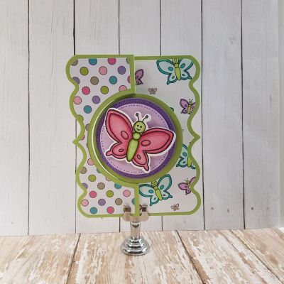 Keywords: butterfly2stamp and butterfly dies FancyEdgeFlipit