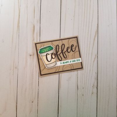 Keywords: Coffee Statement Set, Sizzix Coffee Stamps and Dies, scribbles2stamp, large rectangles 2 pack 