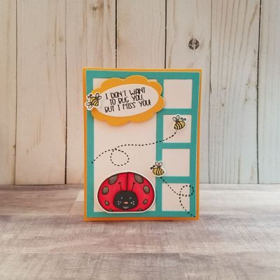 Keywords: ladybugpudgie14, grid die, tinyand2cute dies, bee4me stamps and dies 