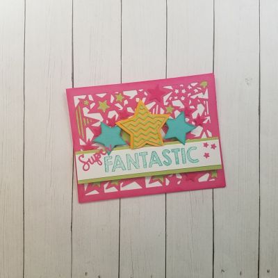 Keywords: StarBackgroundDies Sizzix Star Card Front, Sizzix Triplits Stars, blocksentiments2stamp
