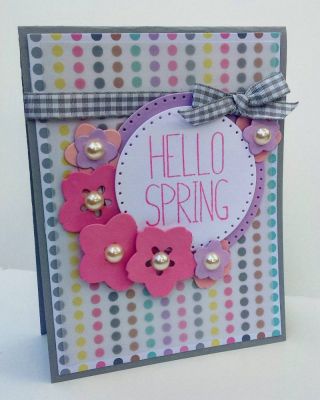 Hello Spring
Keywords: March Kit Club 2017 Dotted Circles Basic Step-up 