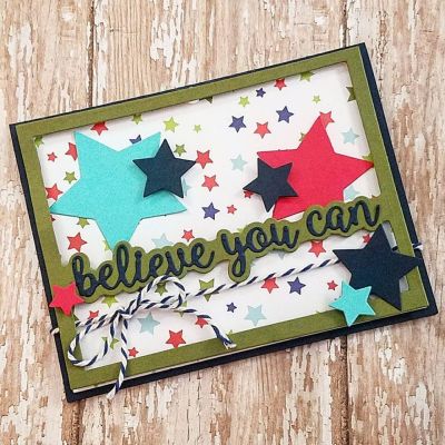 Keywords: Sizzix Horizontal Sentiments Drop-ins, Sizzix Triplits Star