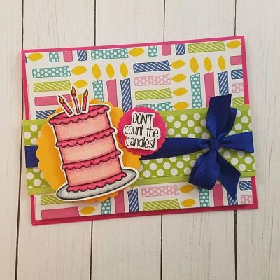 Keywords: Sizzix Take the Cake Stamp & Die Set