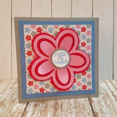 Keywords: Sizzix Flower Fold-it