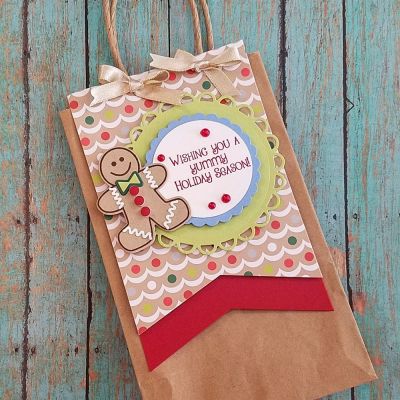 Keywords: Big Banner Die Set, gingerbread2stamp, gingerbread dies, Sizzix Scalloped Circle Framelits