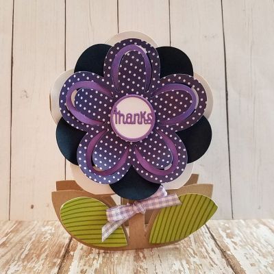 Keywords: Sizzix Flower Fold-it, Sizzix Word Circle Set #2