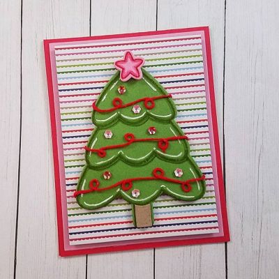 Keywords: Christmastree2stamp & dies, Large Rectangles 2 Pack