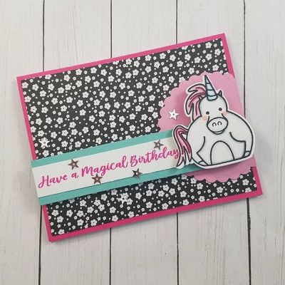 Keywords: Unicorn Pudgie, scalloped circles