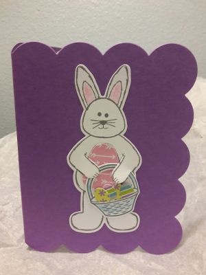 Easter Bunny card - outside
Keywords: Easter, Bunny
