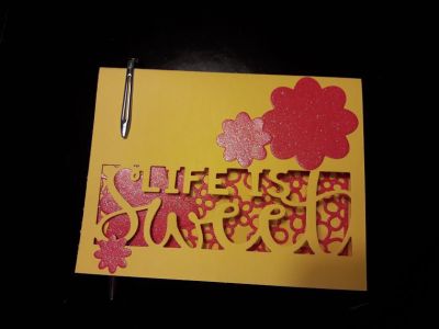 Cardinal & Gold - Front
Iowa State University colors in a card to say sorry your team lost!
