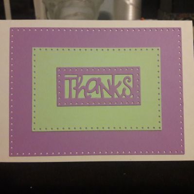Quick Thank-You Card
