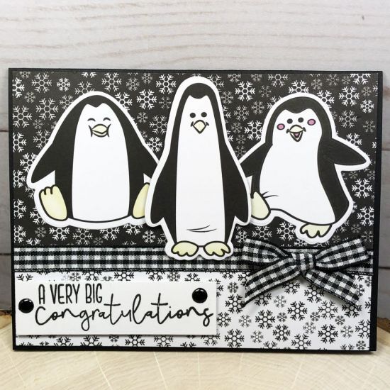 Keywords: November Card Kit Penguins