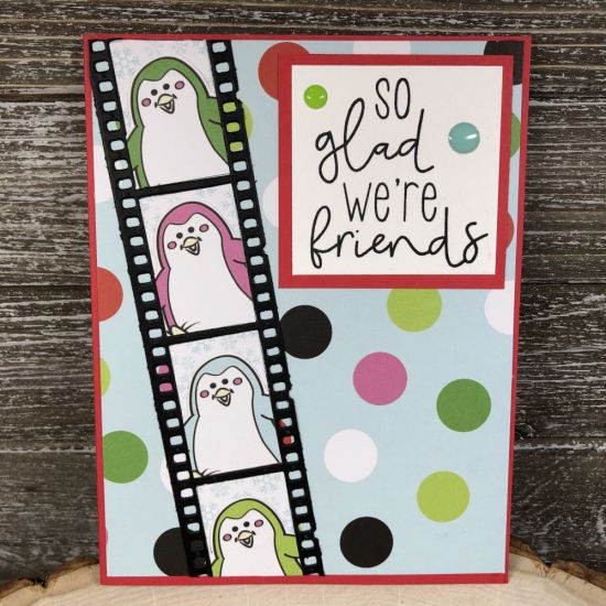 Keywords: November Card Kit Penguins filmstrip