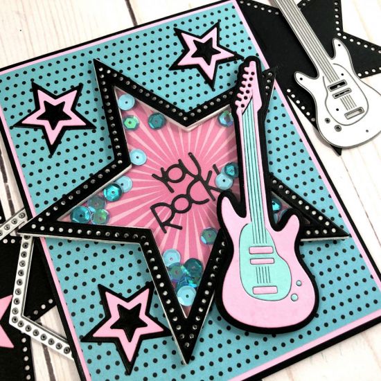 You Rock Shaker Card
Keywords: dottedstardies