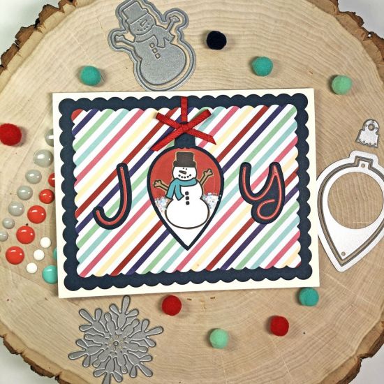 Joy
Keywords: ornament dies TWO, Punch Alphabet Dies