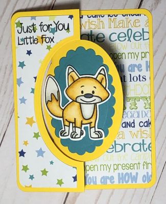 Fox2Stamp Birthday Card
