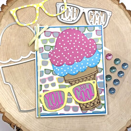 You Are So Cool
Keywords: sunglasses2stamp scream4icecream