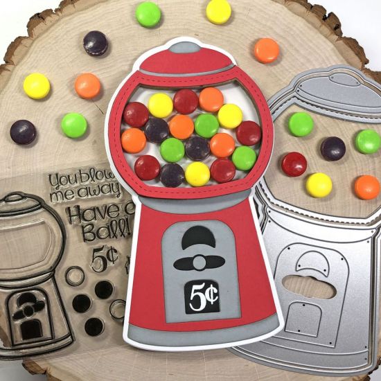 Bubblegum Machine Shaker Card - with REAL CANDY!
Keywords: Bubblegum4Me