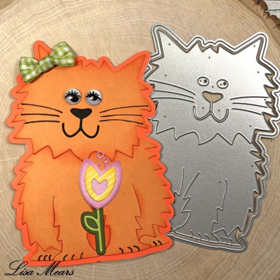 Cat Shaped Card
