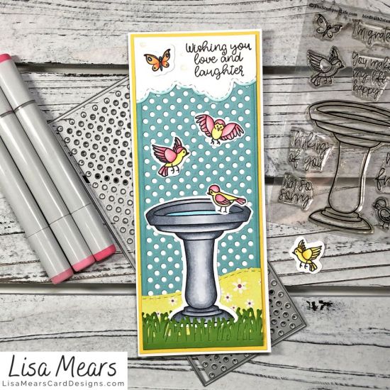 Wishing You Love and Laughter
Keywords: slimline cards