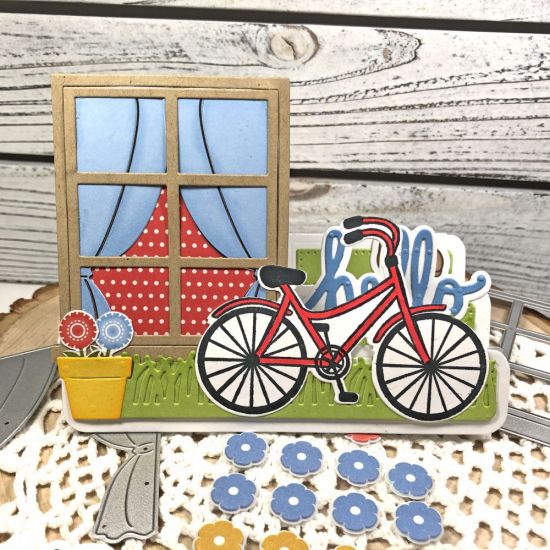 Stand-Up Card
Keywords: step up card bicycle2stamp
