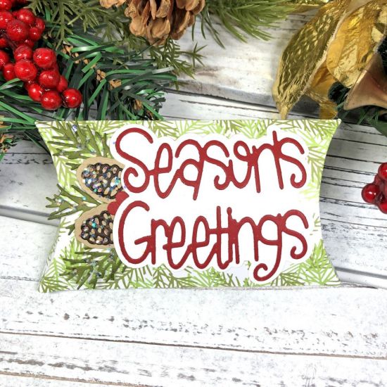 Season's Greetings
Keywords: pinecones2stamp
