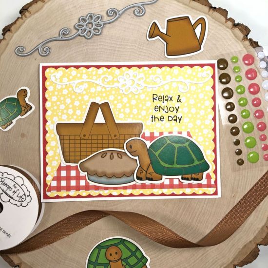 Relax & Enjoy the Day
Keywords: Picnic2Stamp Tortie2Stamp