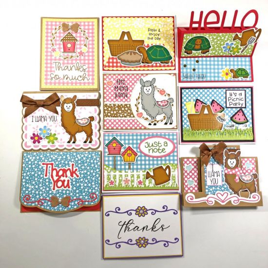 10 Cards 1 Kit - Trendy Twig Kit
