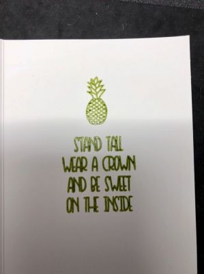 Pineapple
Inside card
Keywords: Pineapple