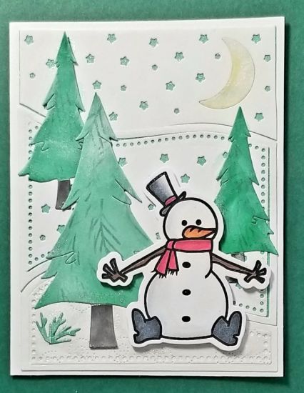 Snowman and trees
Keywords: Trees snowman tribackground snowdrifts