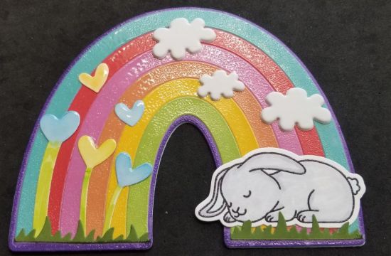 Keywords: Rainbow frog love bug bunny