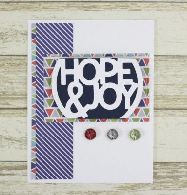 Hope & Joy
September Kit Club 2017
Stitched rectangle dies

