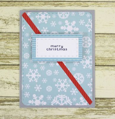Merry Christmas
September Kit Club 2017
Stitched rectangle dies
