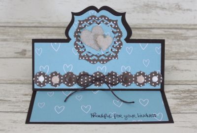 Thankful For Your Kindness
October Kit Club 2017
Regal stand-up & framelits

