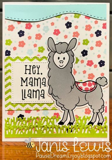 Hey, Mama Llama
So much fun using dies from other TSOL sets!
Keywords: card,animal,llama,dies,stamps,