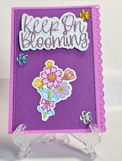 Can be a Mother's day Card
Everything I used is from my SOL stash.
