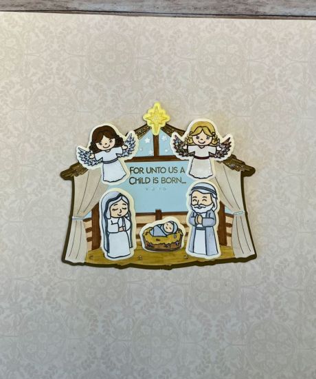 Mini Nativity clear stamps & dies
Keywords: Mini Nativity Stamps & Dies