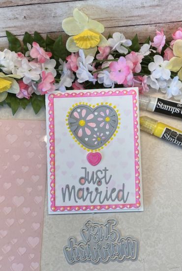 Wedding words Die set
