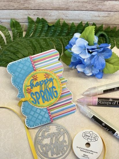 Happy Spring Circle Die Set
