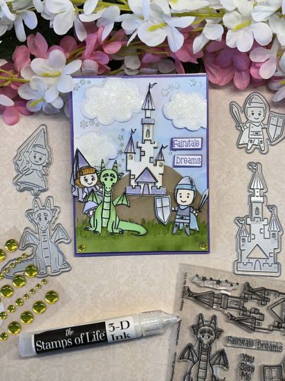 Enchanted2stamp Clear Stamp set

