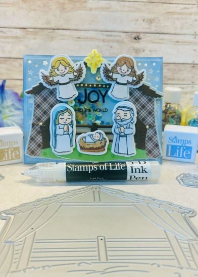 Manger Nativity Fold-it 
