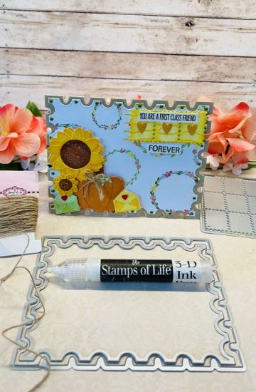 Postage Stamp Fold-it
