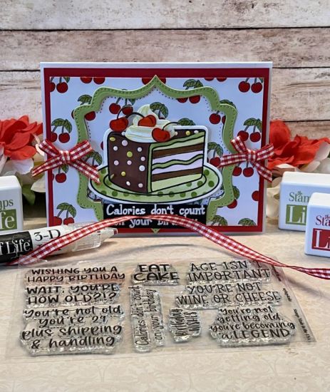 Pieceofdake2stamp & dies & sayings4cake stamps & dies
