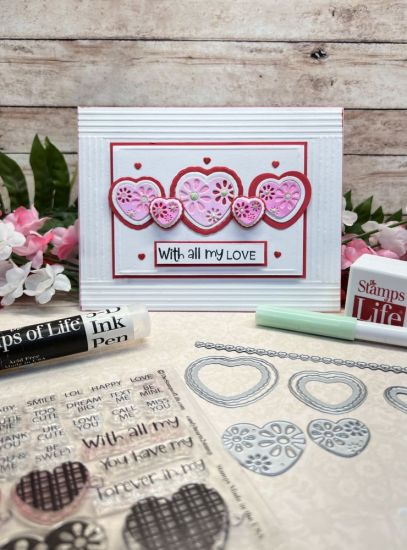 candyhearts2stamp & dies
