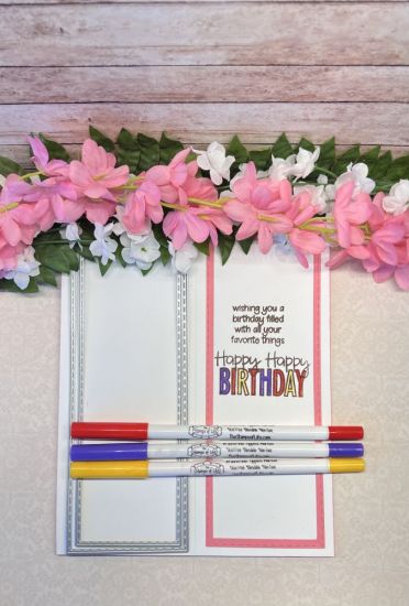 Slimline Stitched Rectangle Die Set
