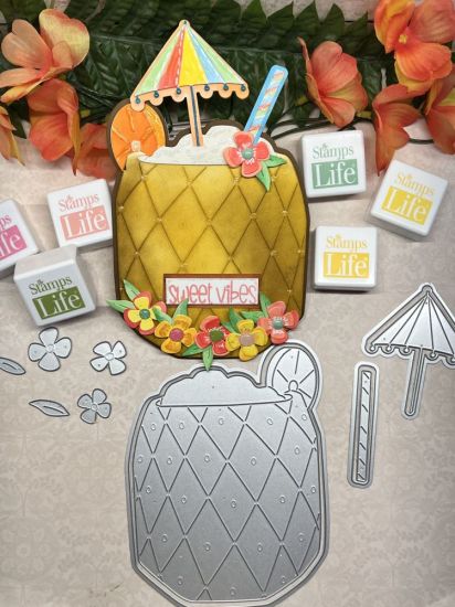 Pineapple drink Fold-it
