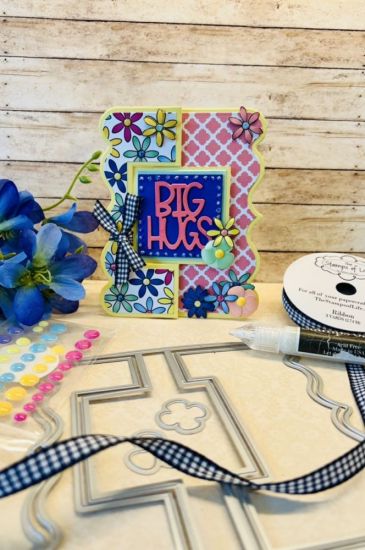 Fancy Edge Square Flip-it Die Set
